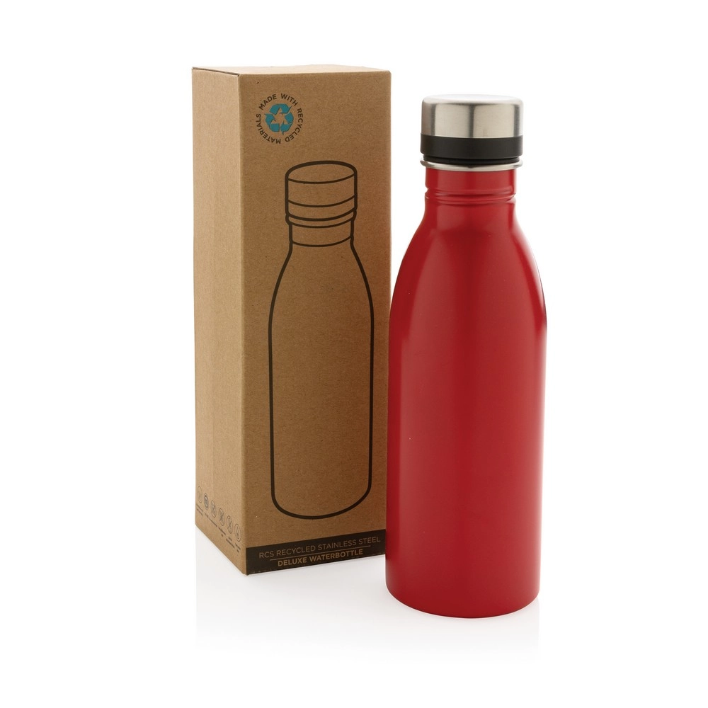 Butelka sportowa 500 ml ze stali nierdzewnej z recyklingu P435-714