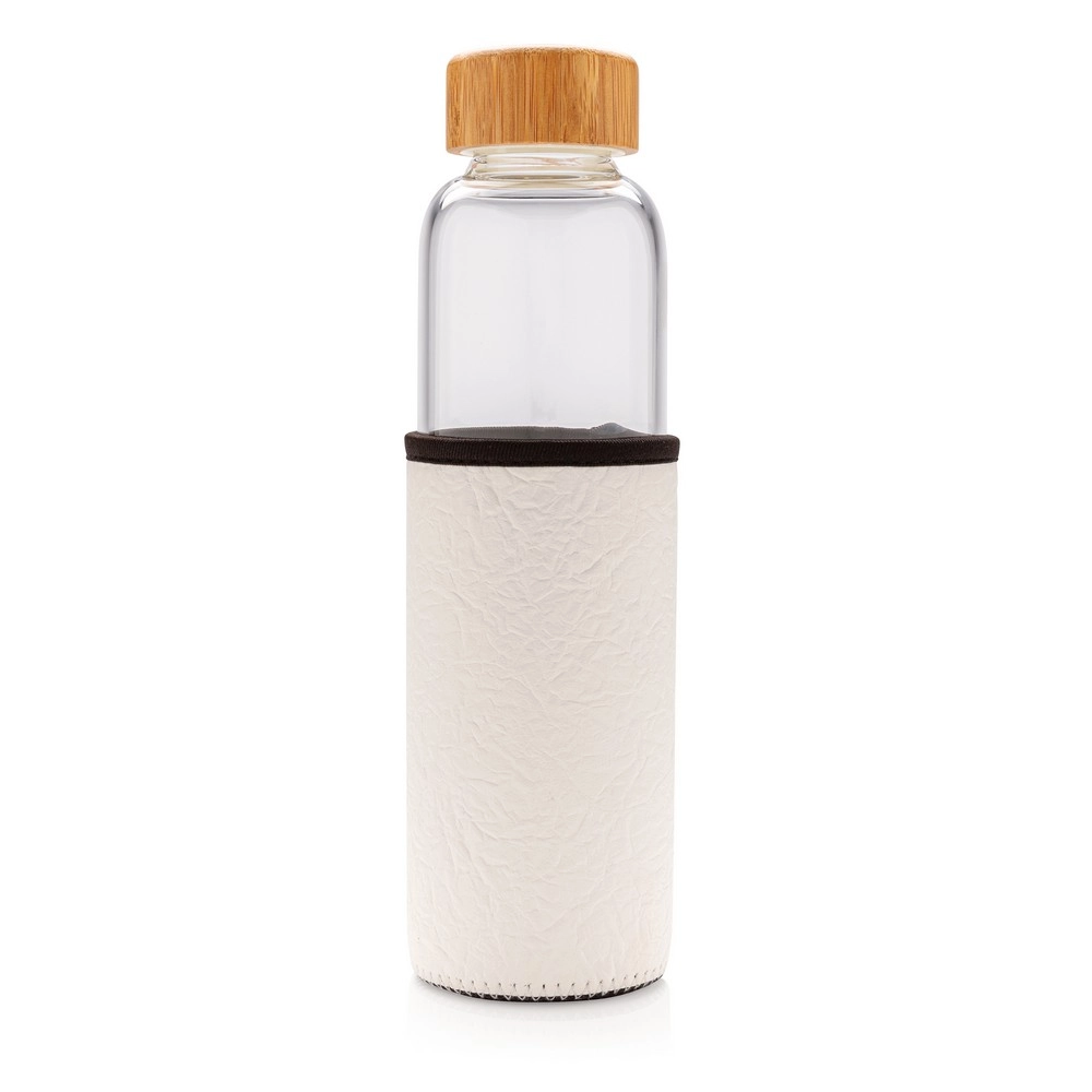 Szklana butelka 550 ml w pokrowcu P436-293