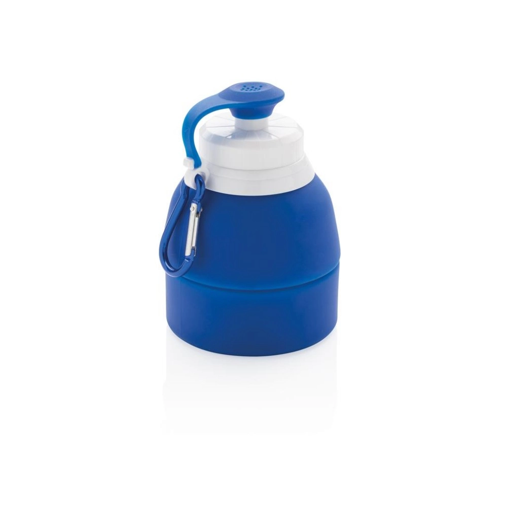Składana butelka sportowa 580 ml P436-355 niebieski