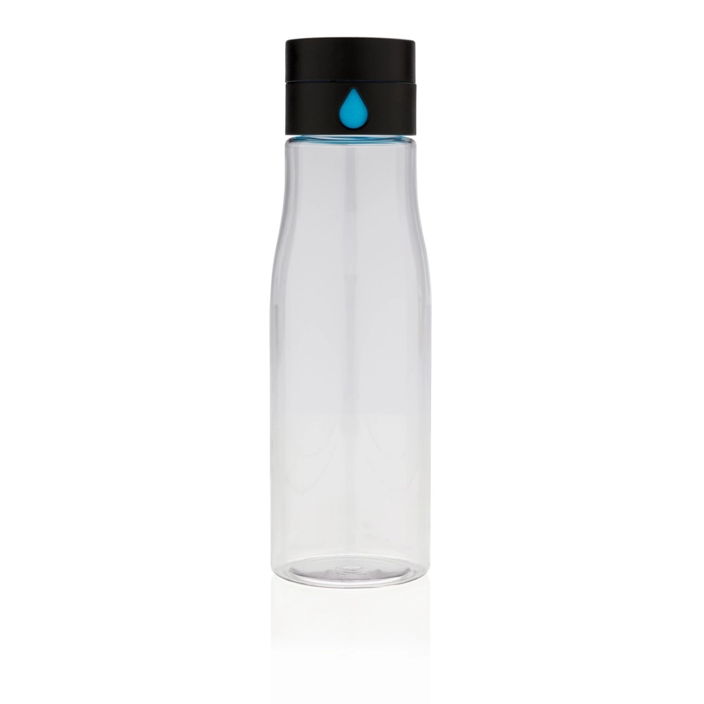Butelka monitorująca ilość wypitej wody 600 ml Aqua P436-890 neutralny