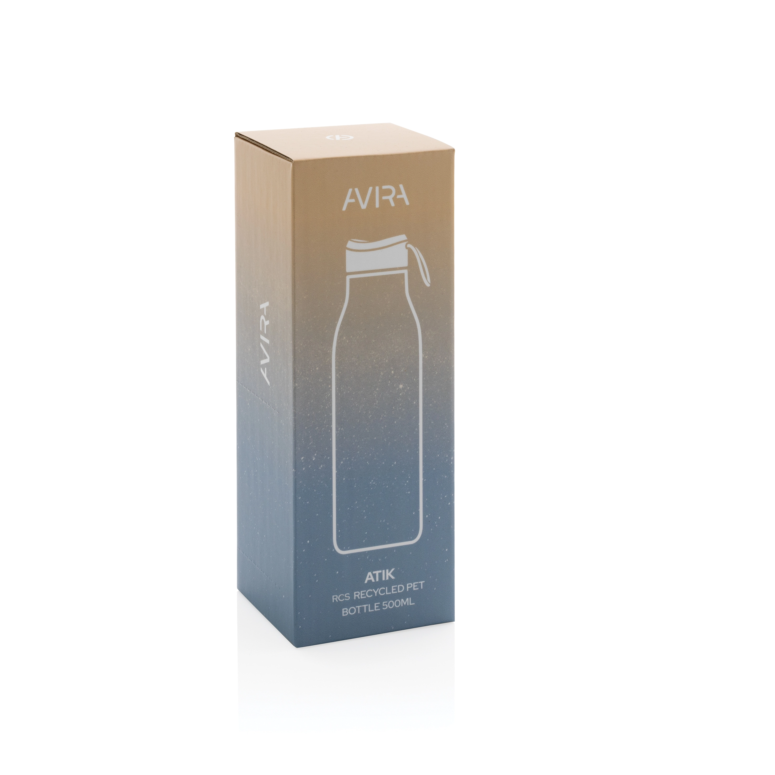 Butelka sportowa 500 ml Avira Atik z RPET P438-031