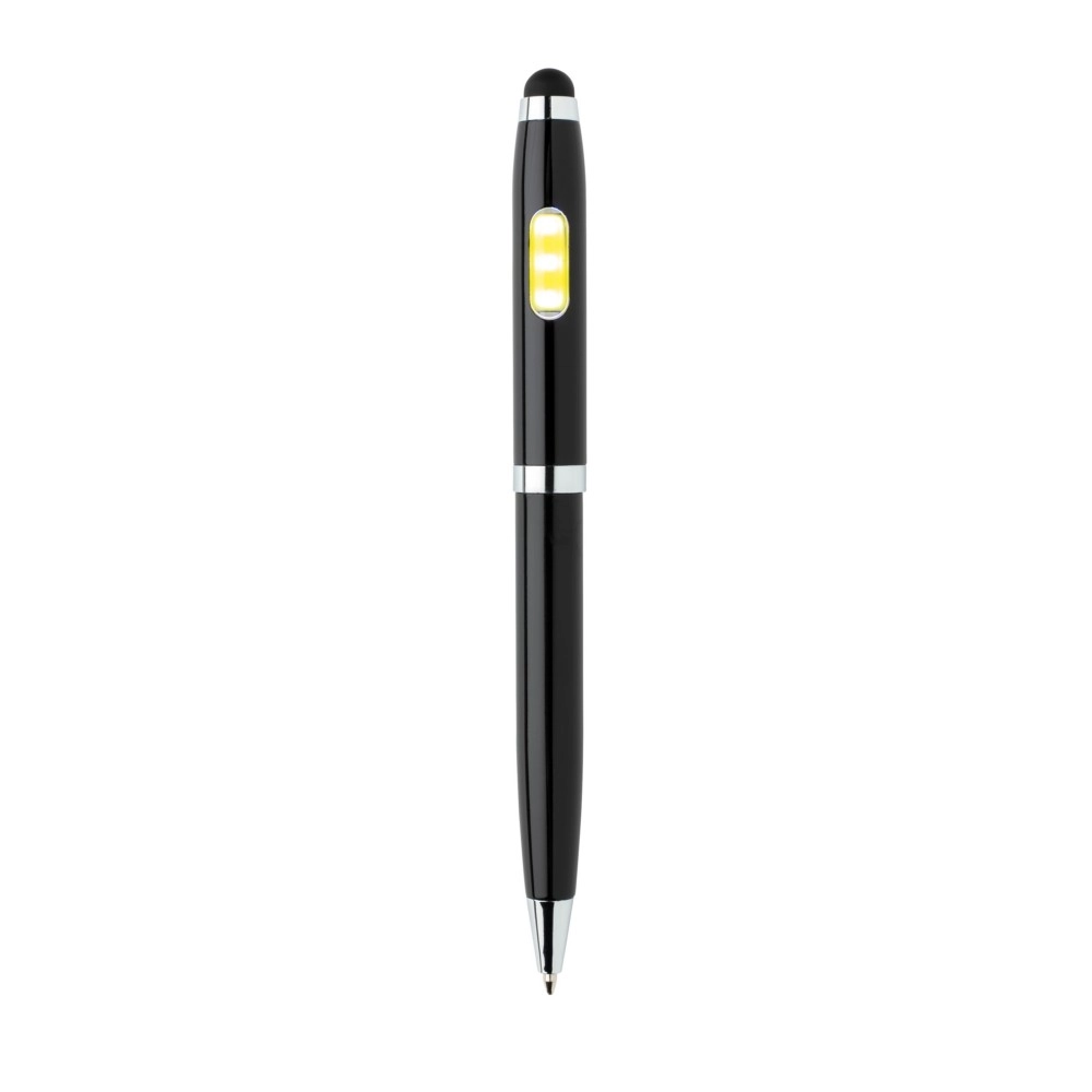 Długopis, touch pen, lampka COB P610-761