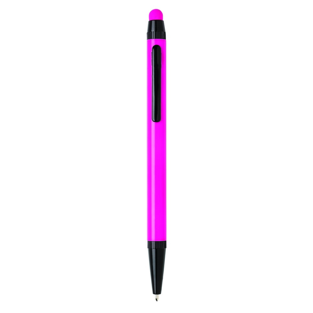 Aluminiowy długopis, touch pen P610-300 różowy