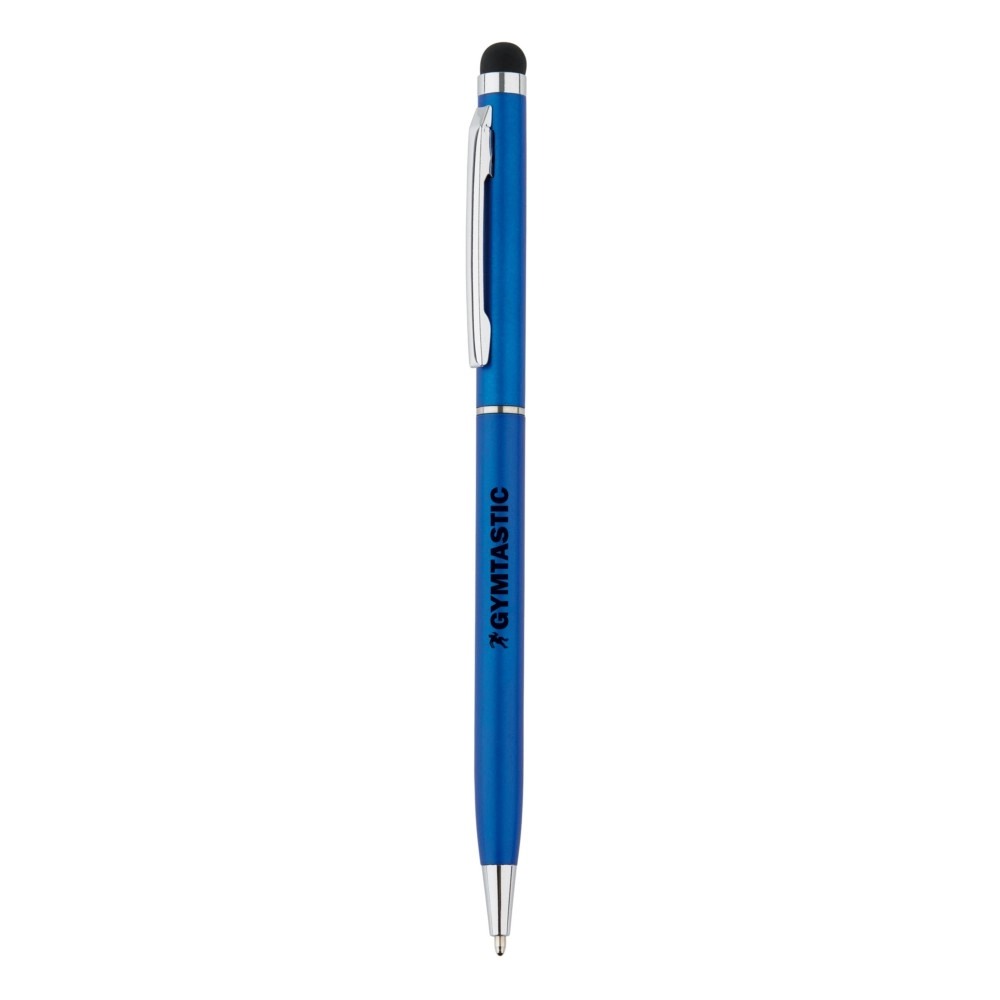 Cienki długopis, touch pen P610-620 niebieski