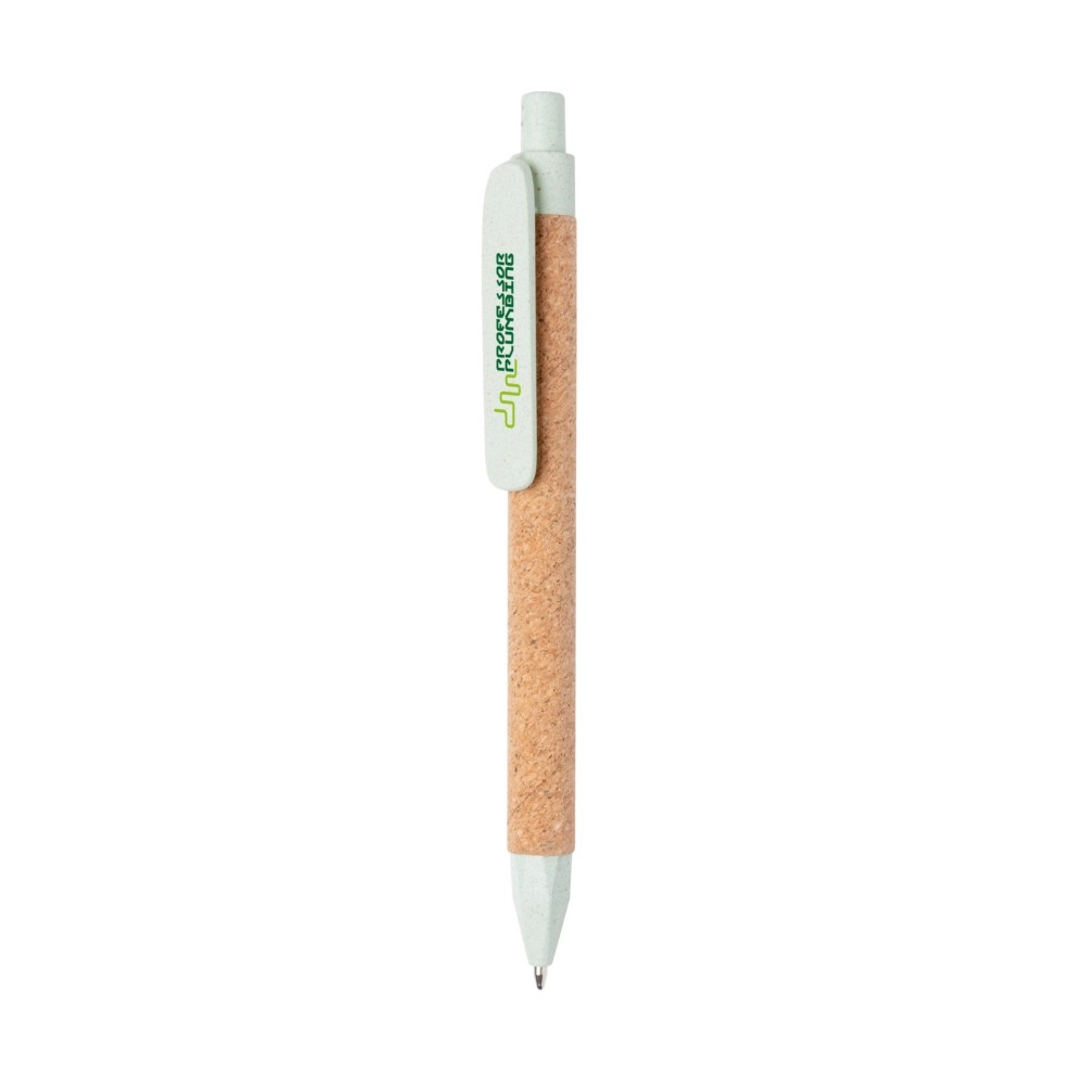 Długopis z recyklingu P610-987 zielony