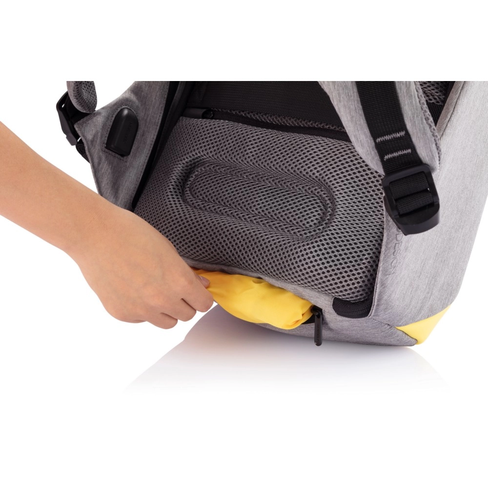 Bobby Compact plecak chroniący przed kieszonkowcami P705-536 żółty