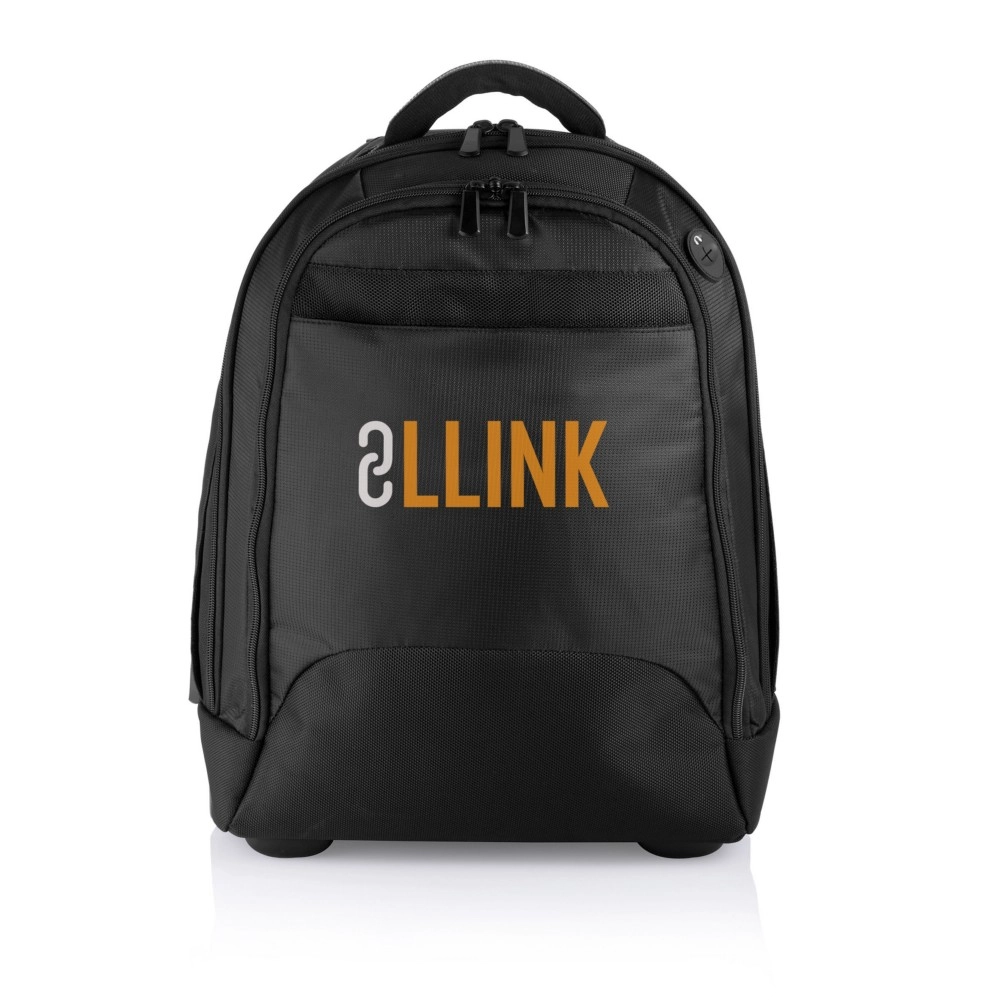 Plecak na laptopa 15,6, torba na kółkach Executive P728-031 czarny
