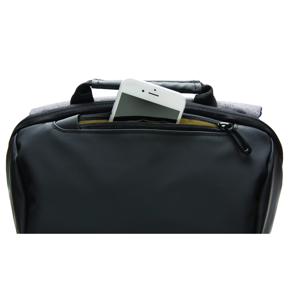 Dwukolorowy plecak na laptopa P732-022 biały