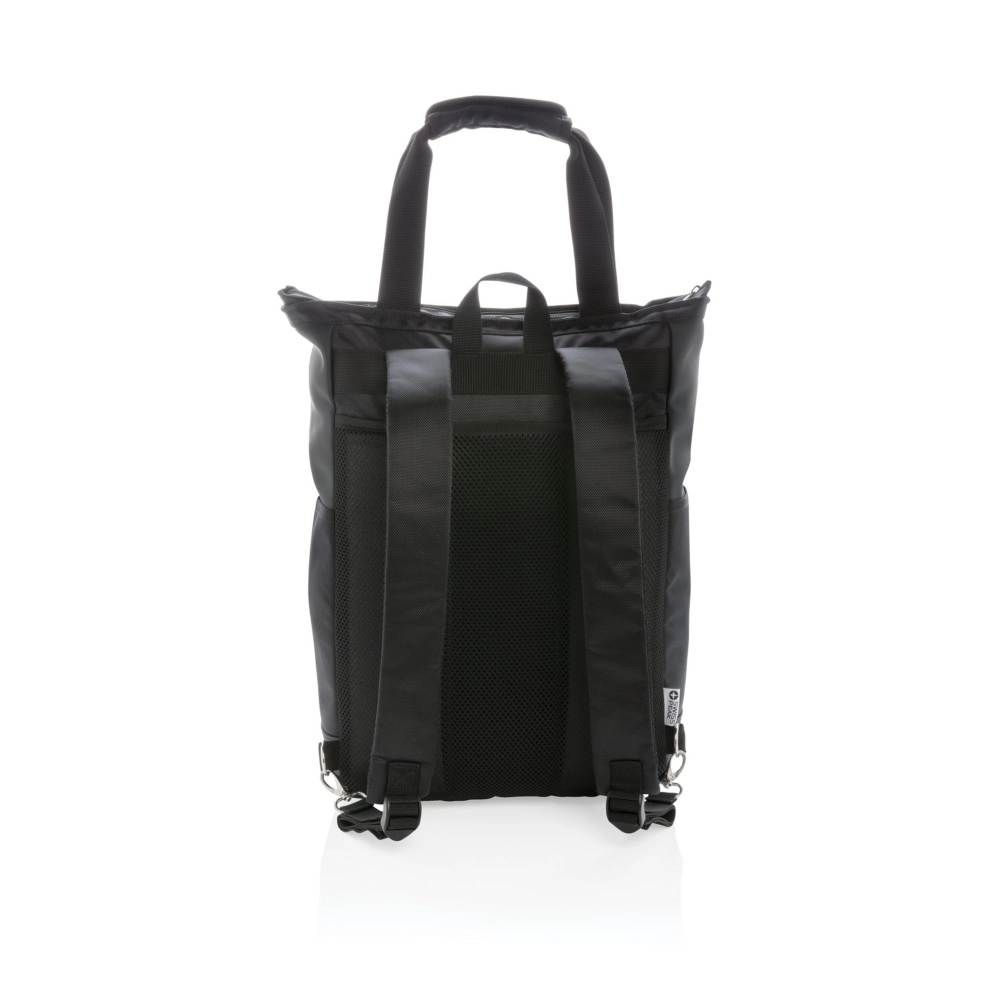Plecak, torba na laptopa 15 Swiss Peak, ochrona RFID P762-451 czarny