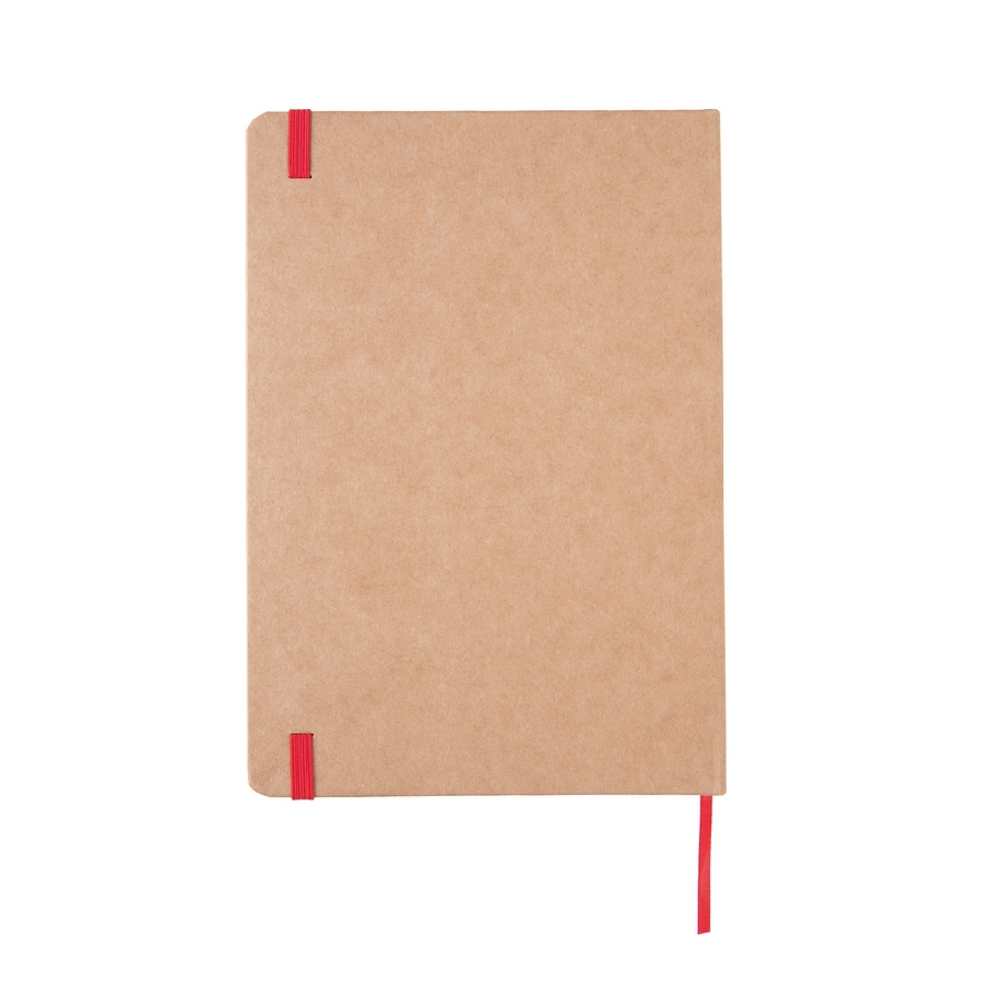Ekologiczny notatnik A5 P773-954 czerwony