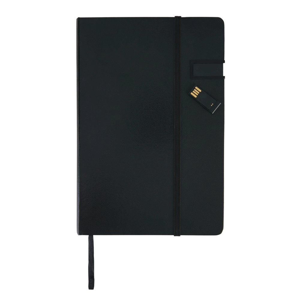 Notatnik A5, pamięć USB P773-111 czarny