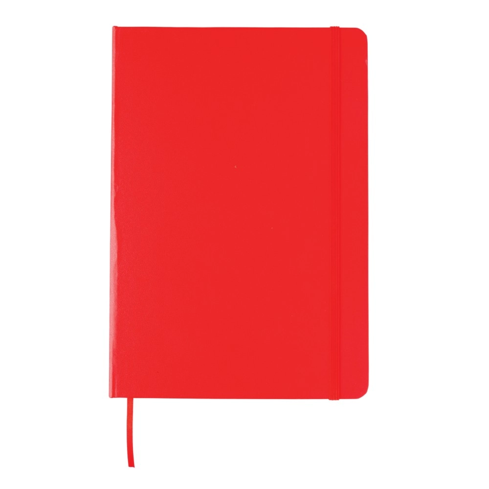 Notatnik A5, twarda okładka P773-214 czerwony