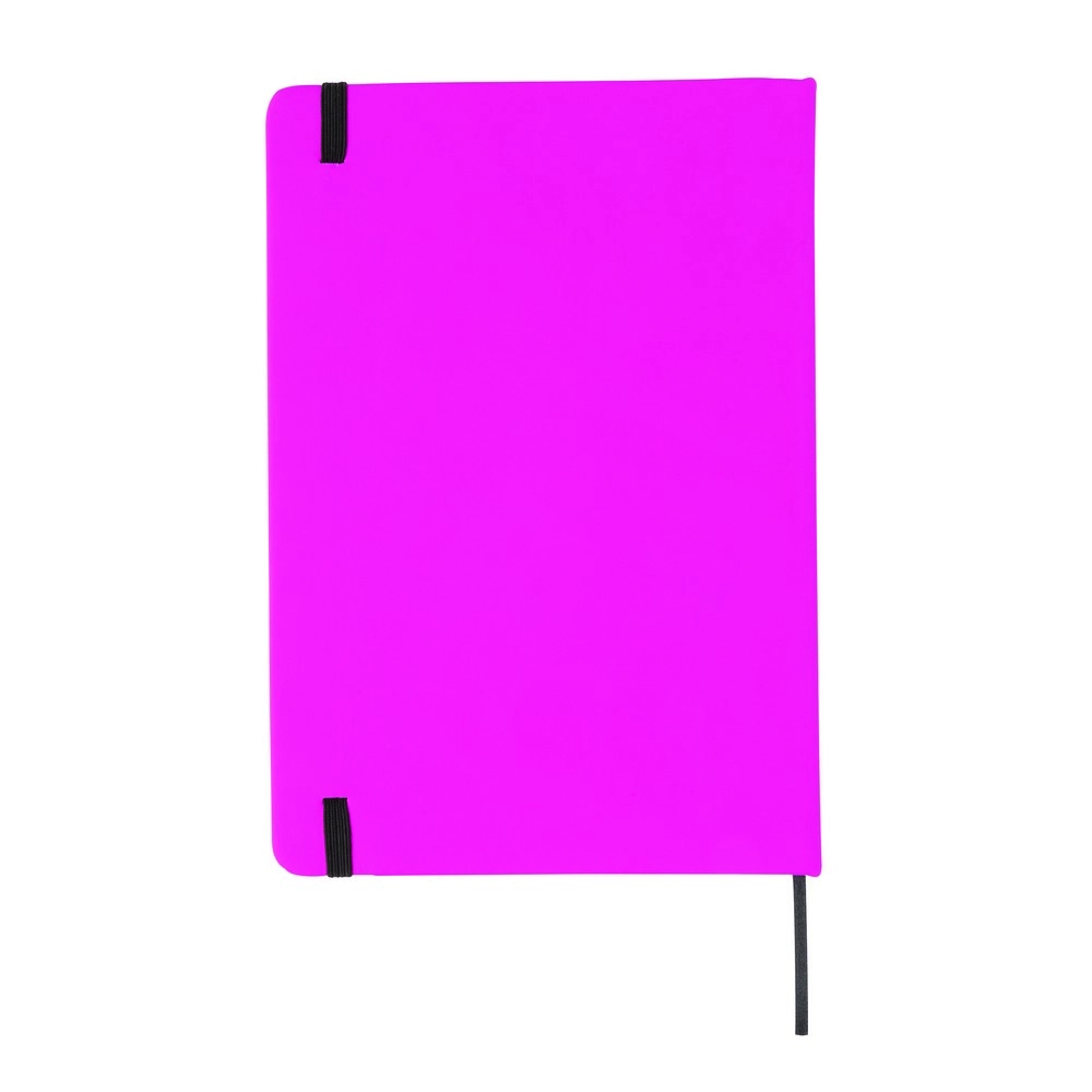 Notatnik A5, twarda okładka PU P773-240 różowy