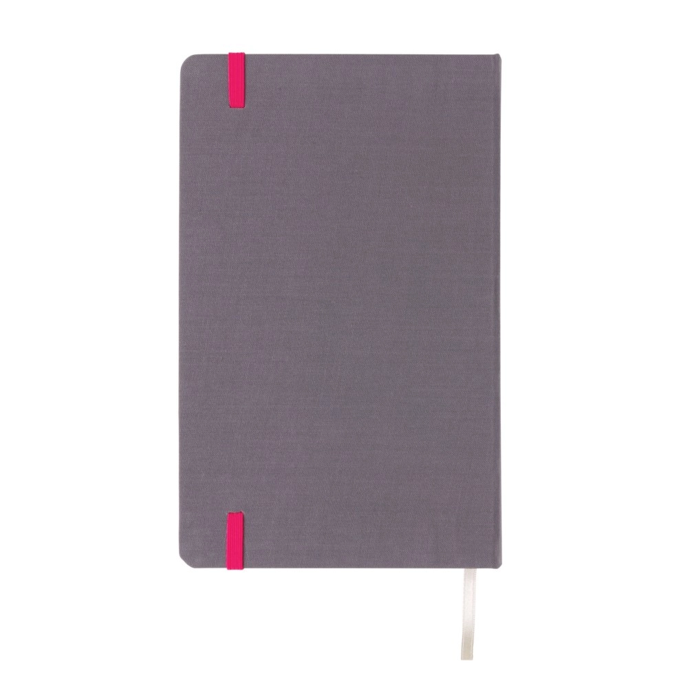 Luksusowy notatnik A5, kolorowe boki P773-280 różowy