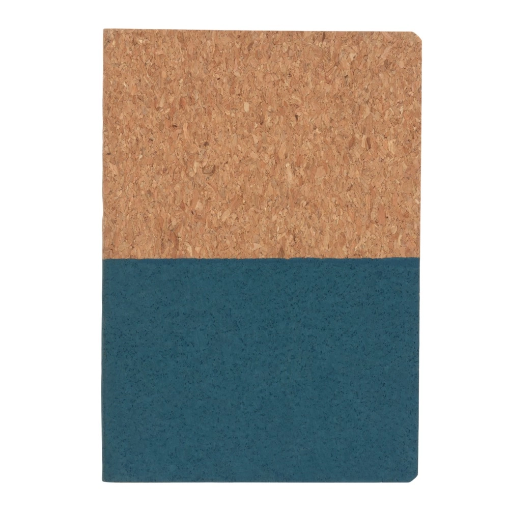 Korkowy, ekologiczny notatnik A5 P773-925 niebieski