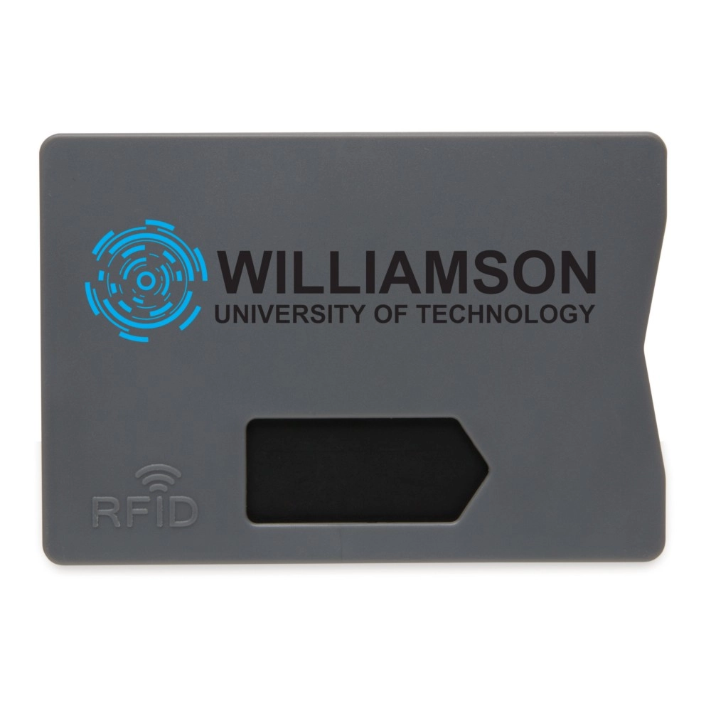 Etui na kartę kredytową, ochrona RFID P820-322 szary