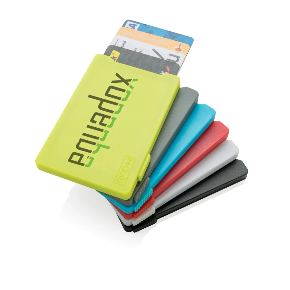 Etui na karty kredytowe, ochrona RFID P820-471 czarny