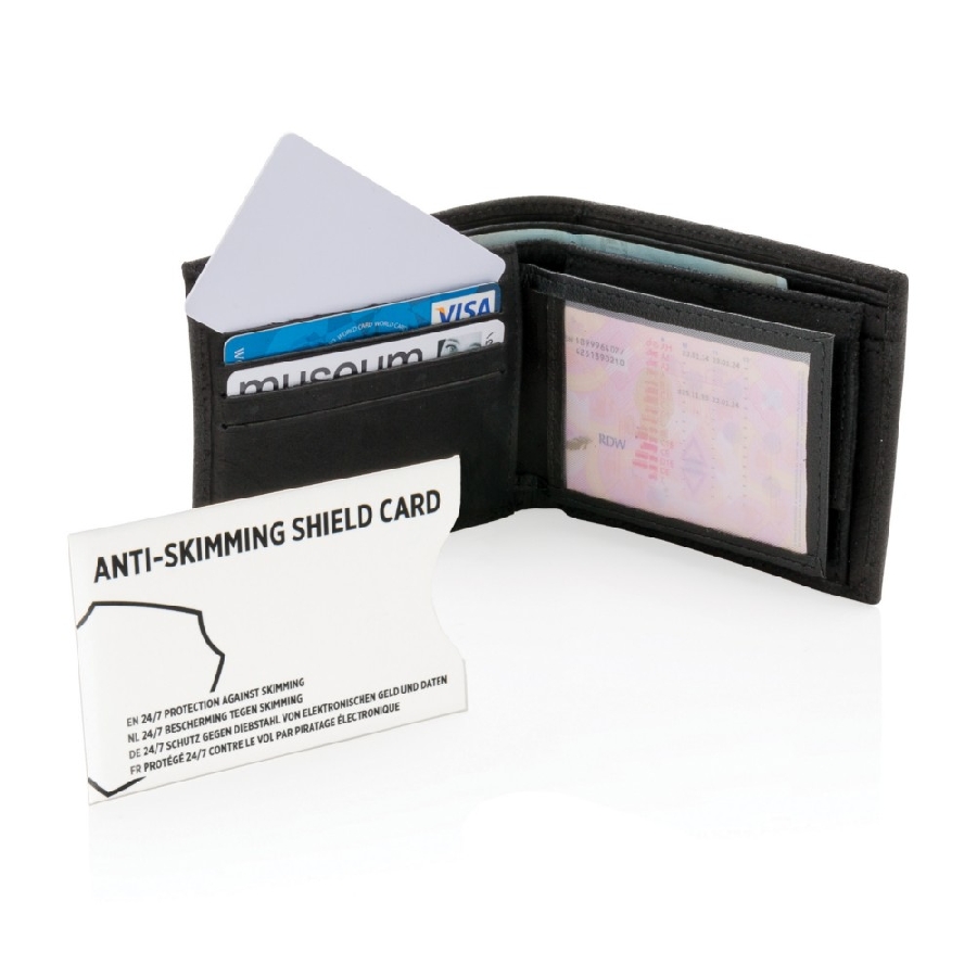 Karta do portfela, ochrona RFID P820-523 biały