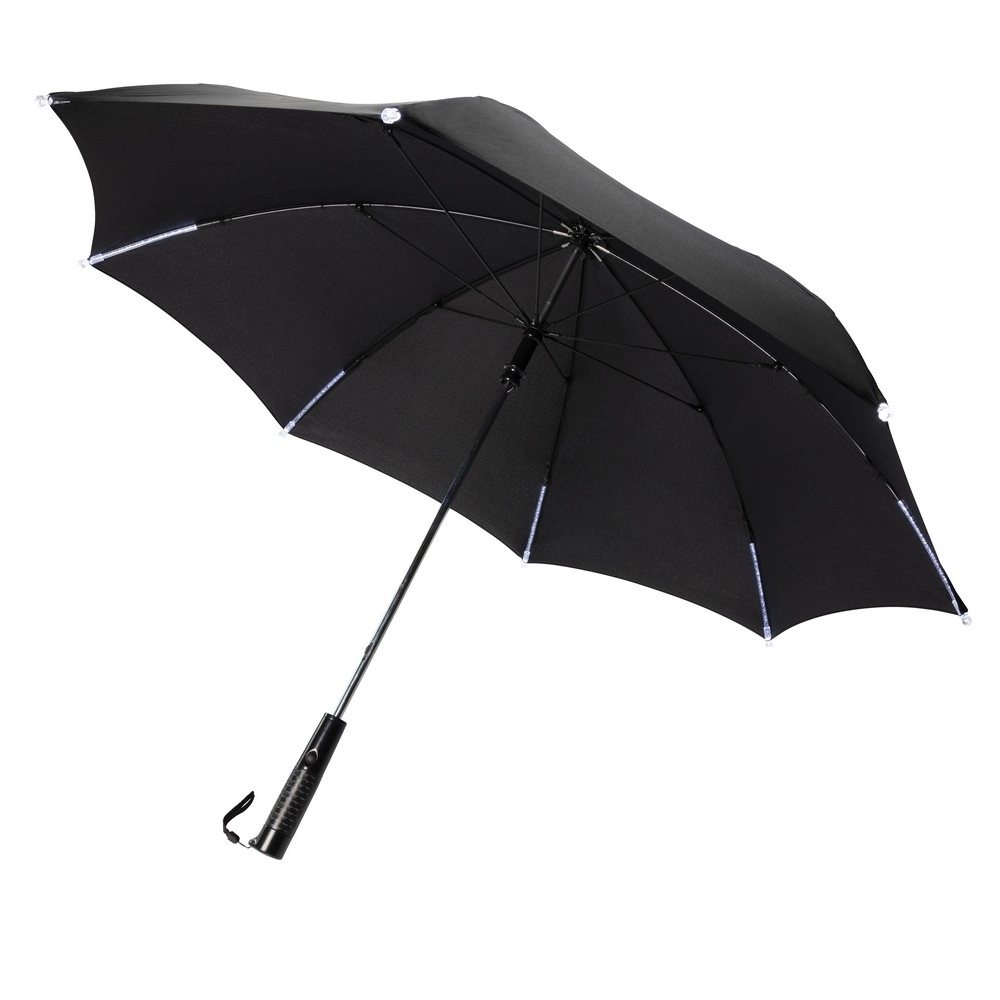 Manualny parasol sztormowy 23, światło LED P850-421