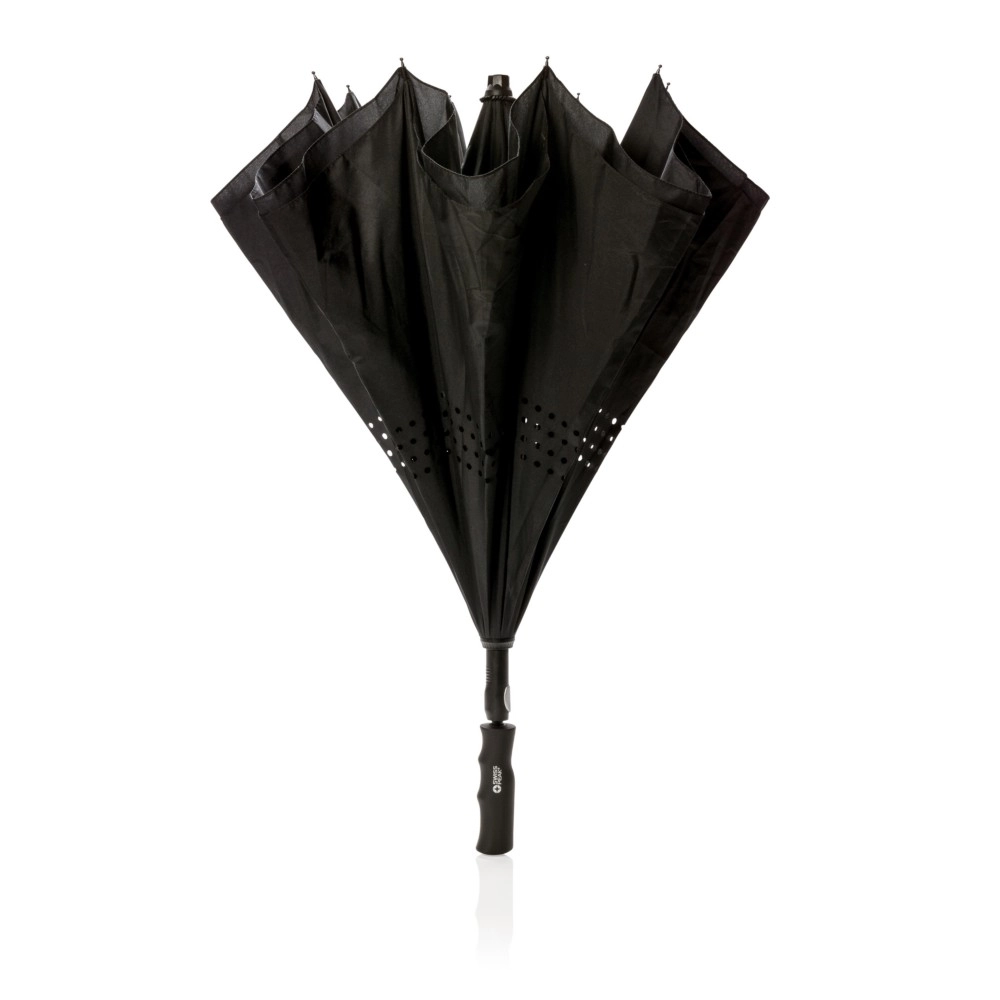 Odwracalny parasol automatyczny 23 Swiss Peak P850-161 czarny