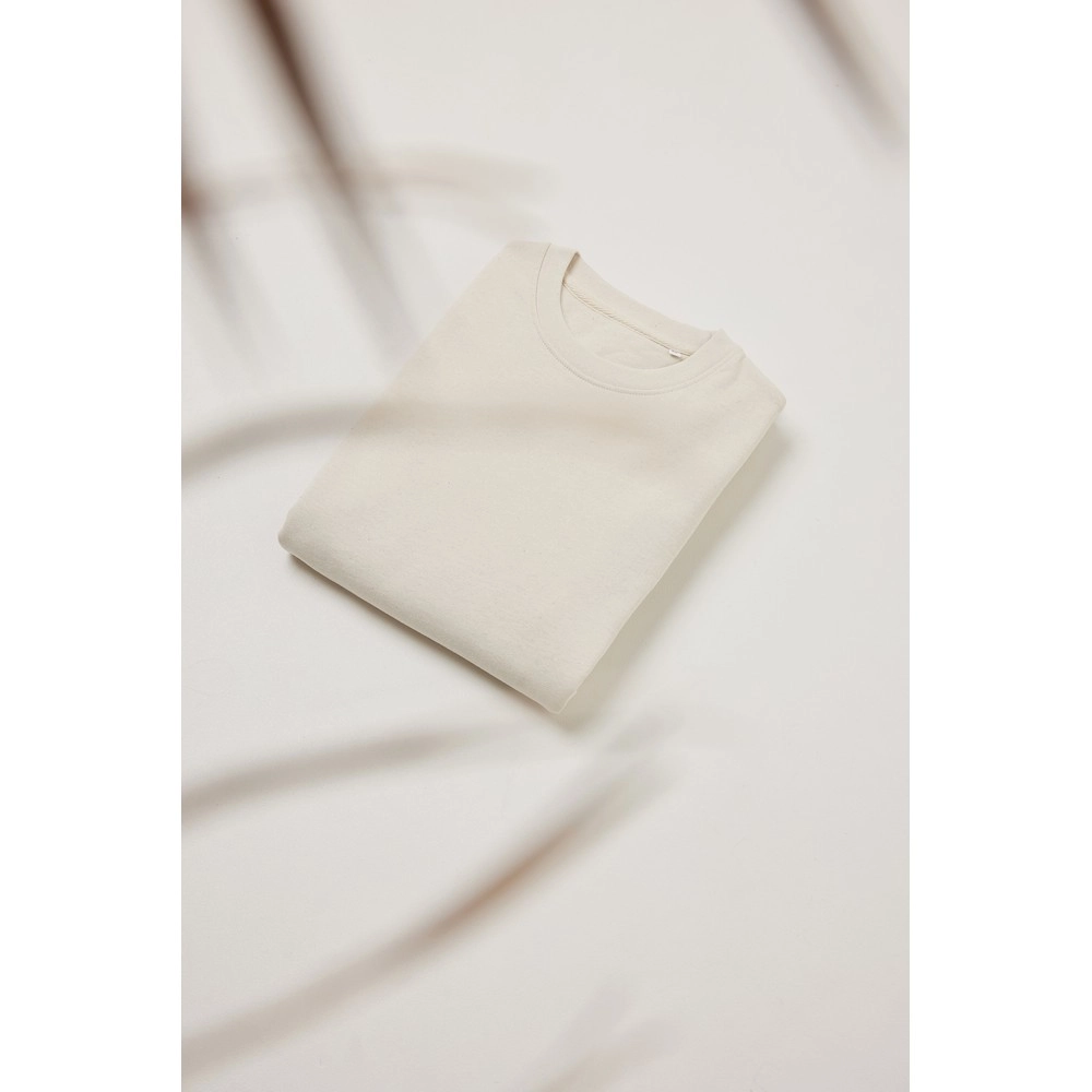 Luźna bluza z bawełny z recyklingu Iqoniq Kruger T9302-003-M