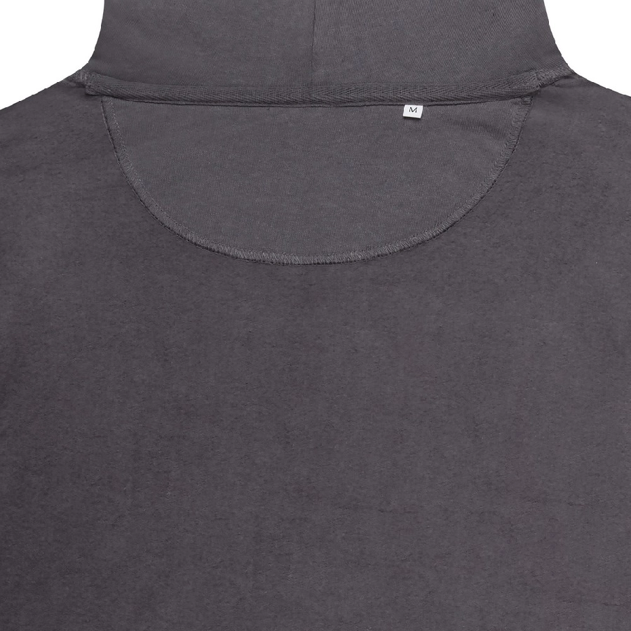 Bluza z kapturem z bawełny z recyklingu Iqoniq Jasper T9400-019-L