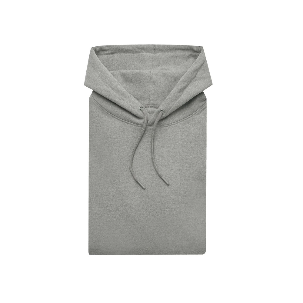 Bluza z kapturem z niebarwionej bawełny z recyklingu Iqoniq Torres T9401-013-XXS