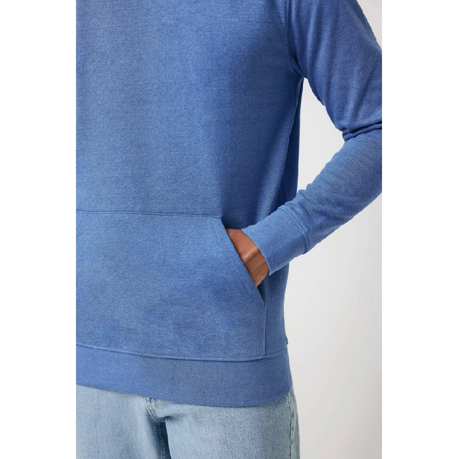 Bluza z kapturem z niebarwionej bawełny z recyklingu Iqoniq Torres T9401-024-S