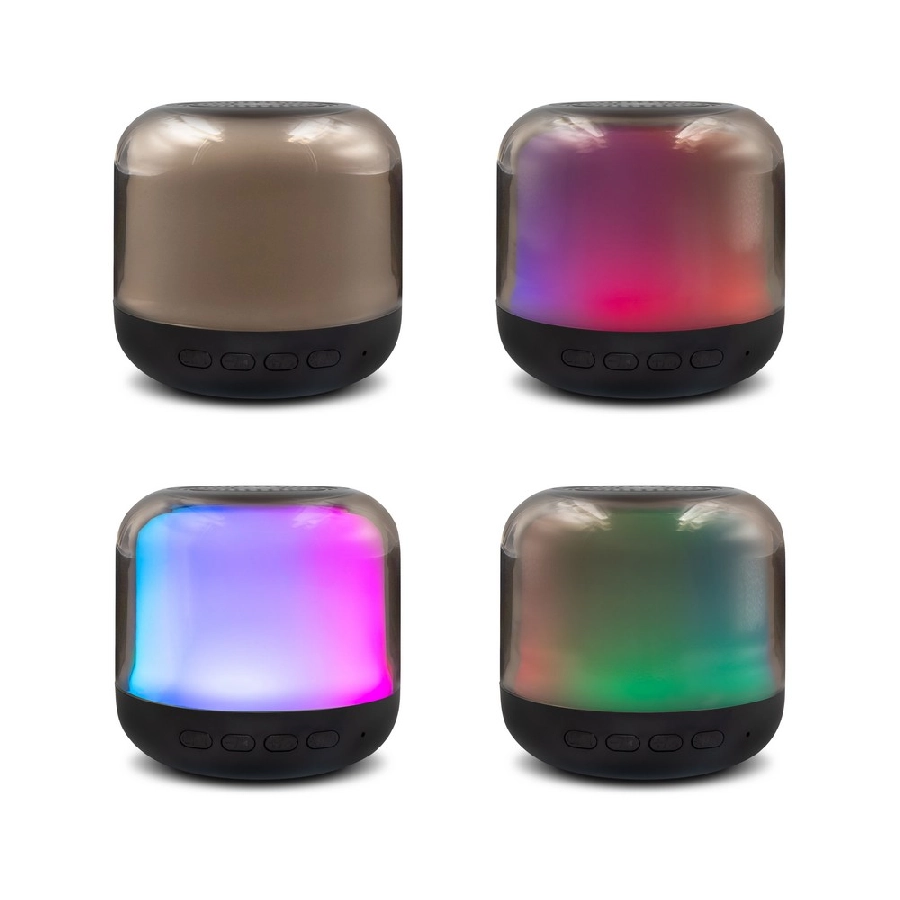Głośnik bezprzewodowy 5W, lampka RGB | Seamus V0049-03