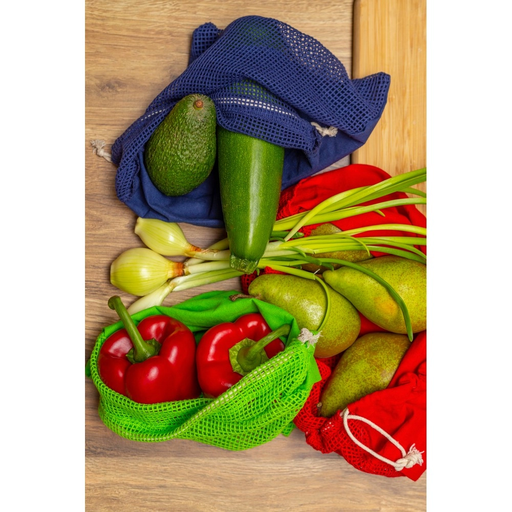 Bawełniany worek na owoce i warzywa, duży | Kelly V0055-05