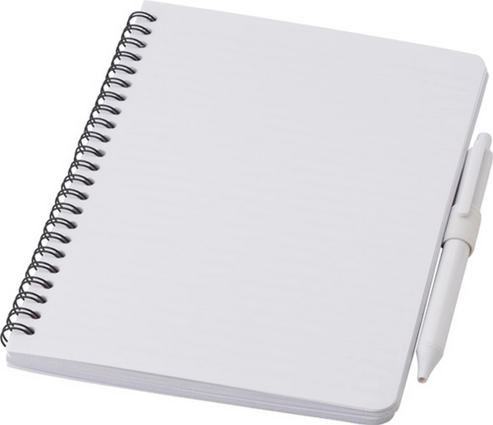 Antybakteryjny notatnik ok. A5 z długopisem V0239-02