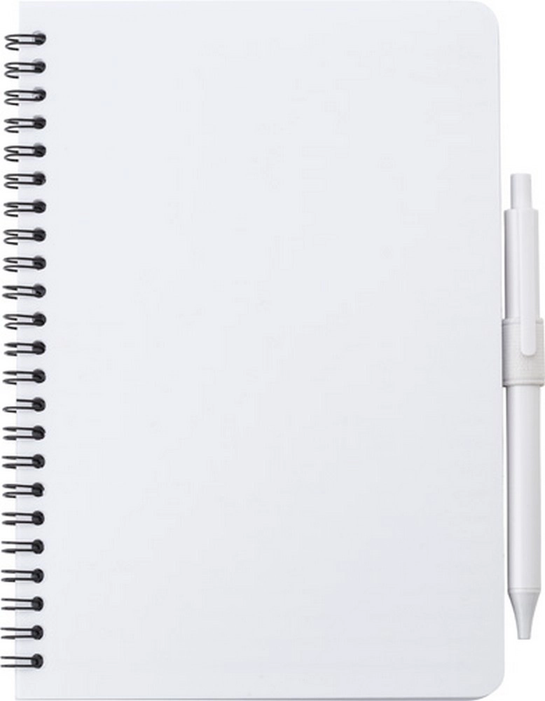 Antybakteryjny notatnik ok. A5 z długopisem V0239-02