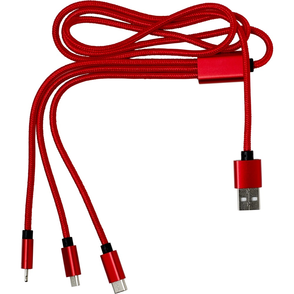 Kabel do ładowania V0323-05 czerwony