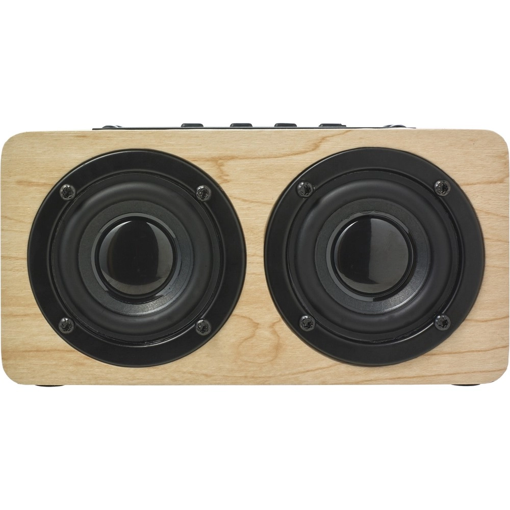 Drewniany głośnik bezprzewodowy 2 x 5W V0337-16