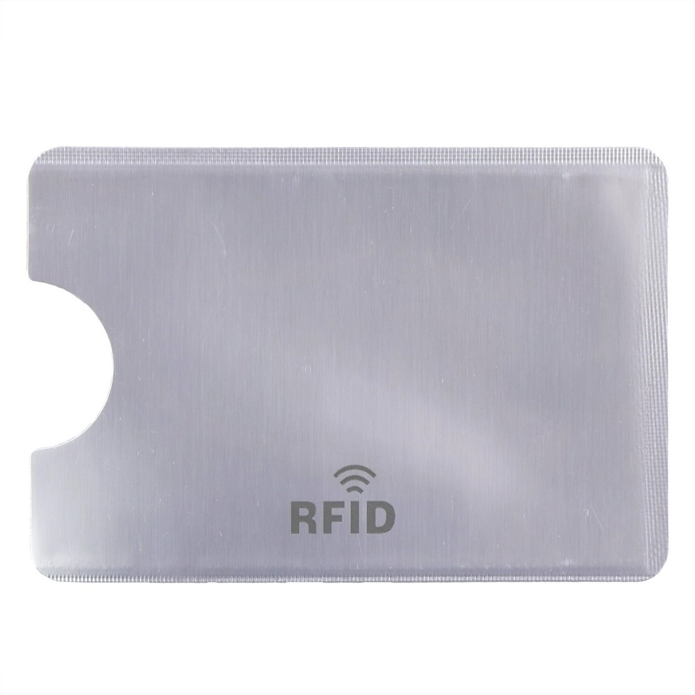 Etui na kartę kredytową, ochrona RFID V0486-32 srebrny
