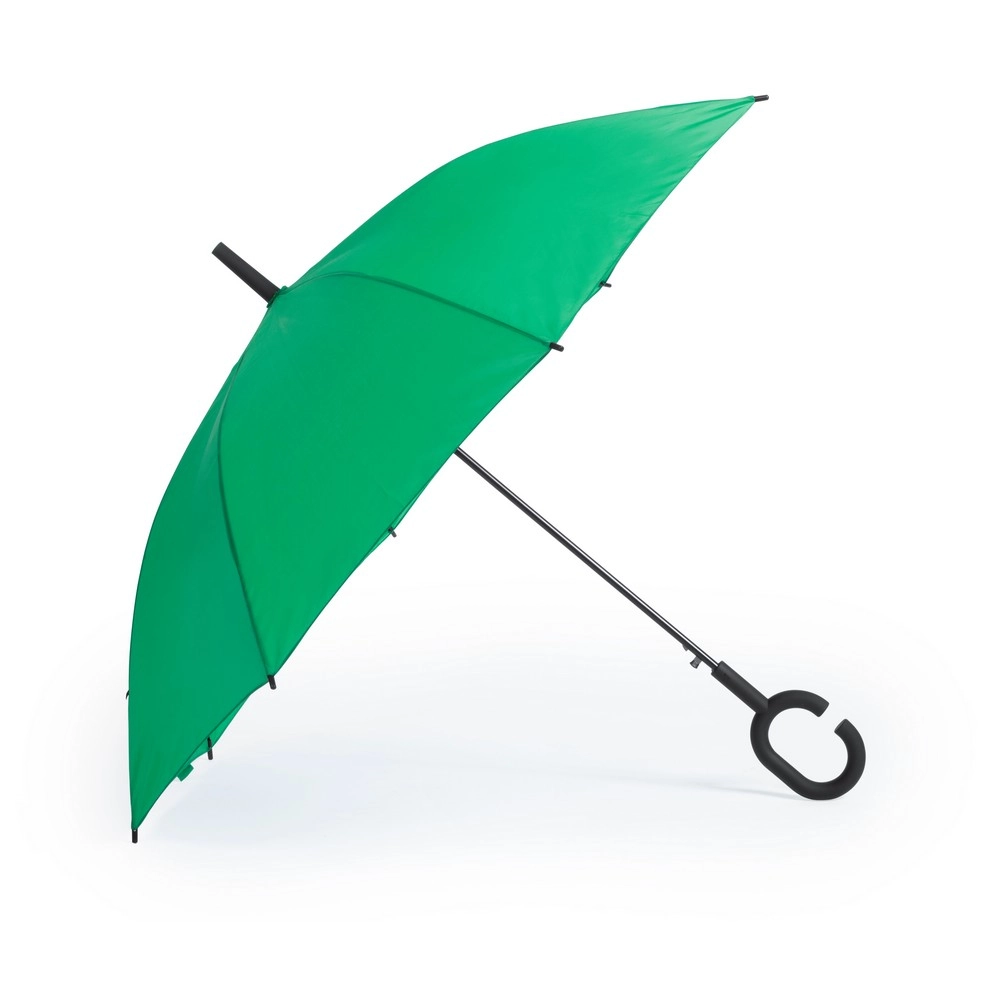 Wiatroodporny parasol automatyczny, rączka C V0492-06 zielony