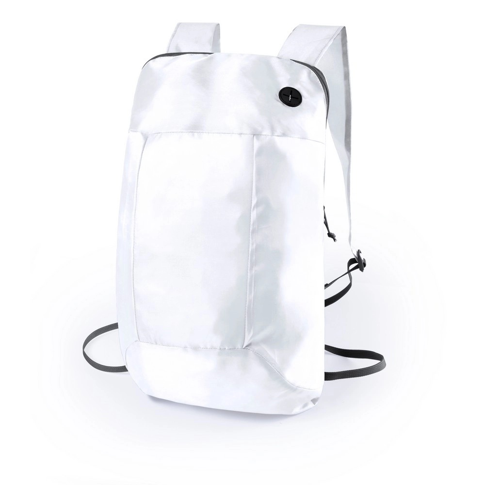 Składany plecak V0506-02 biały