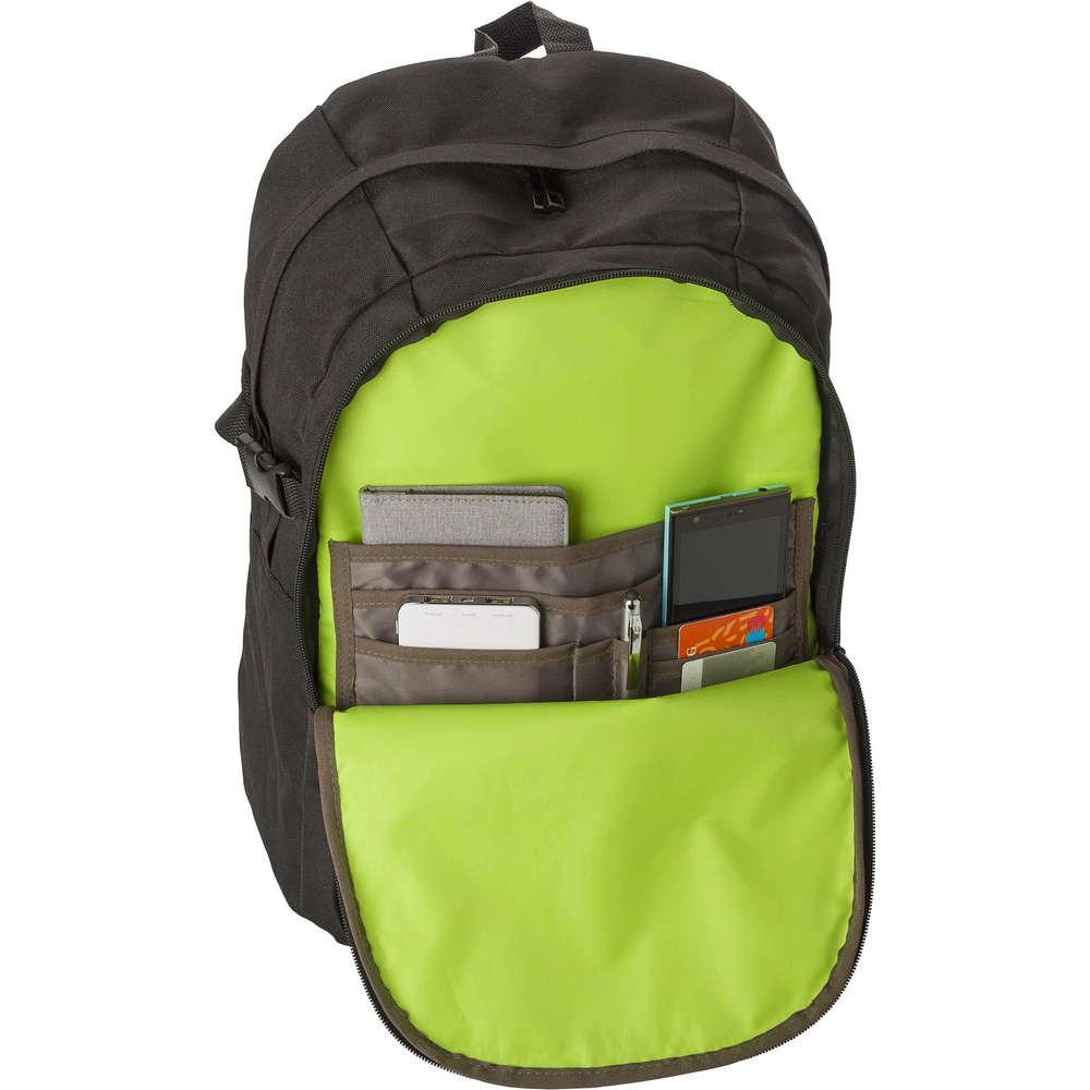 Plecak na laptopa, ochrona RFID V0564-03 czarny