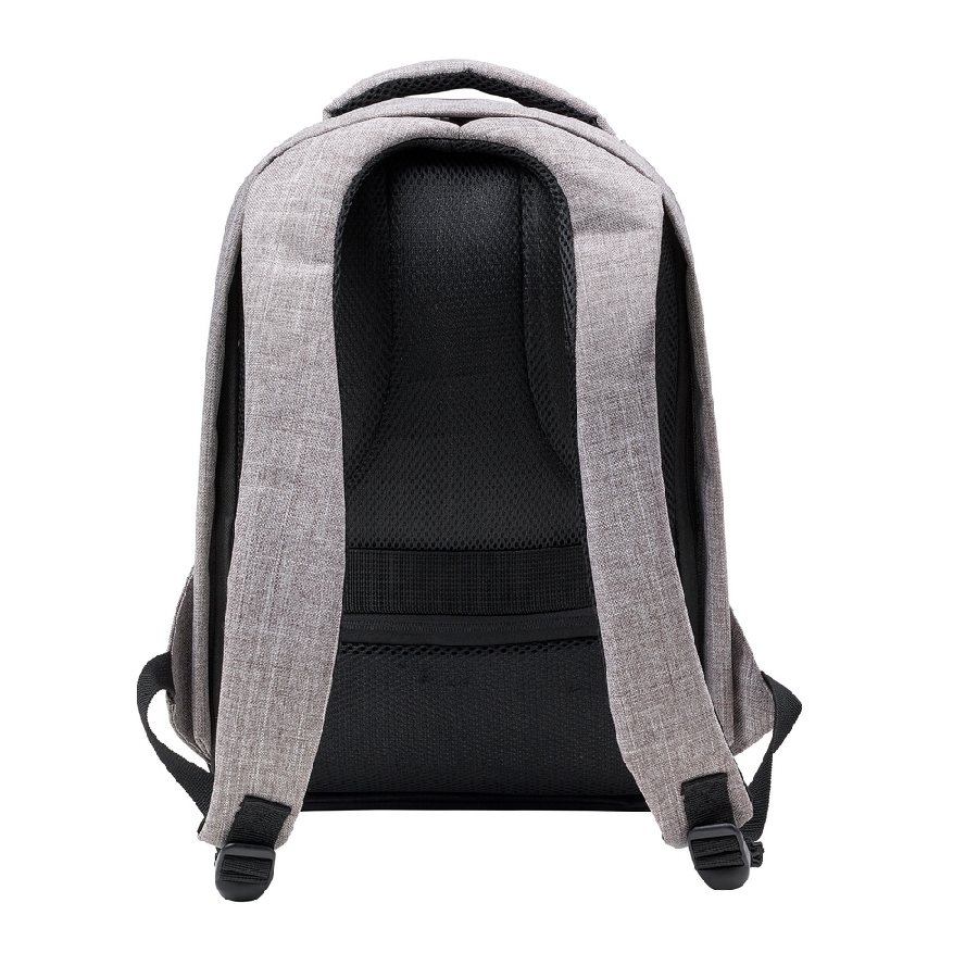 Plecak na laptopa 13, chroniący przed kieszonkowcami V0610-19 szary