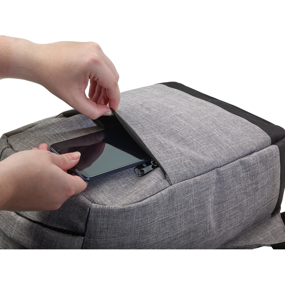 Plecak na laptopa 13, chroniący przed kieszonkowcami V0610-11 niebieski