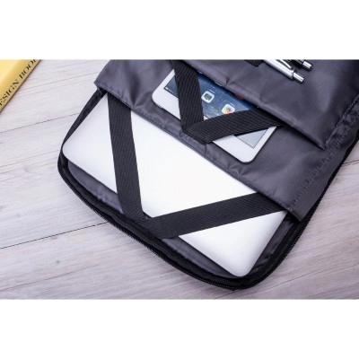 Wodoodporny plecak chroniący przed kieszonkowcami, przegroda na laptopa 15 i tablet 10 V0625-19 szary