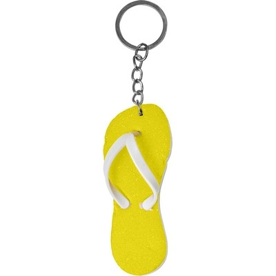 Brelok do kluczy klapek V0640-08 żółty