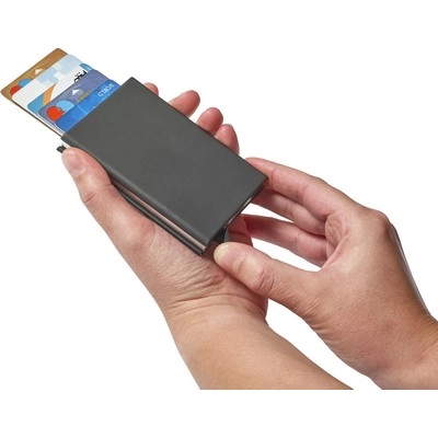 Etui na karty kredytowe, ochrona RFID V0674-03 czarny