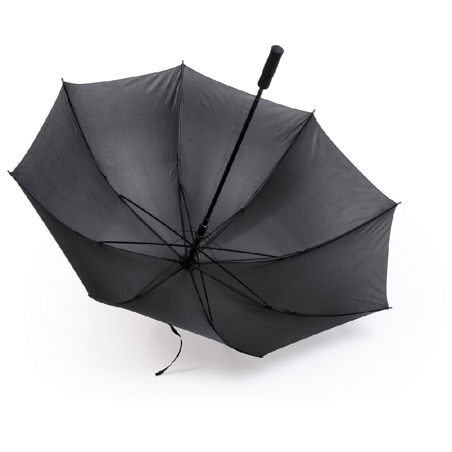 Duży wiatroodporny parasol automatyczny V0721-03 czarny