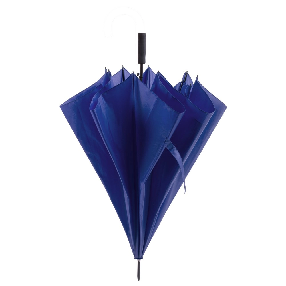 Duży wiatroodporny parasol automatyczny V0721-04 granatowy