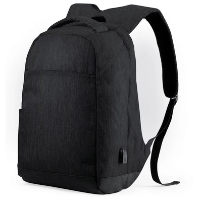 Plecak chroniący przed kieszonkowcami, przegroda na laptopa 15 i tablet 10, ochrona RFID V0731-03 czarny