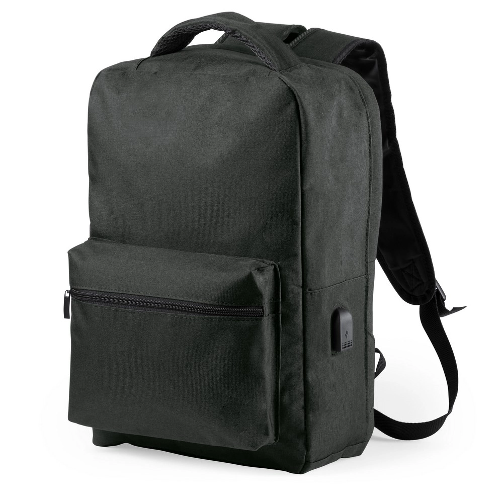 Plecak na laptopa 15, chroniący przed kieszonkowcami, ochrona RFID V0767-03 czarny