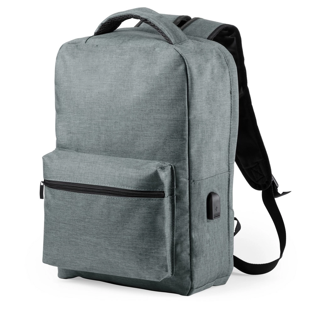 Plecak na laptopa 15, chroniący przed kieszonkowcami, ochrona RFID V0767-19 szary