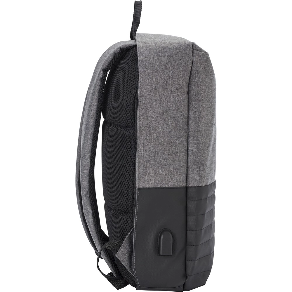 Plecak chroniący przed kieszonkowcami, przegroda na laptopa 15 V0776-03 czarny