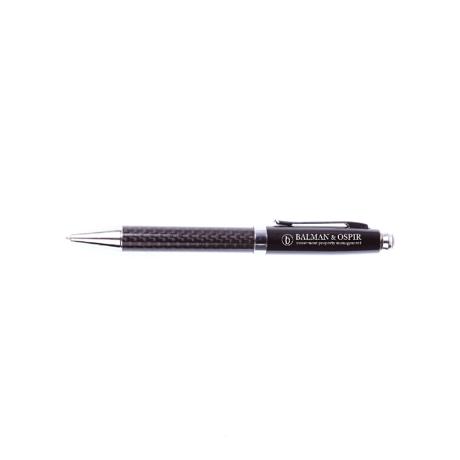 Zestaw piśmienny, długopis i pióro kulkowe V1066-03 czarny